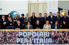 I Popolari per l’Italia si presentano con 12 uomini e 12 donne