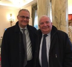 Mario Mauro incontra Daul, Presidente PPE