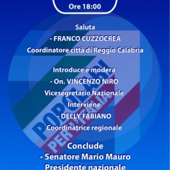 L’Europa Incompiuta- incontro a Reggio Calabria sabato 23 marzo 2019